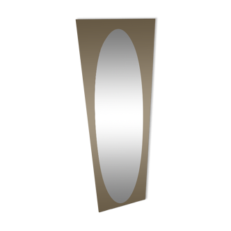 Miroir ovale vintage, 120X36 cm