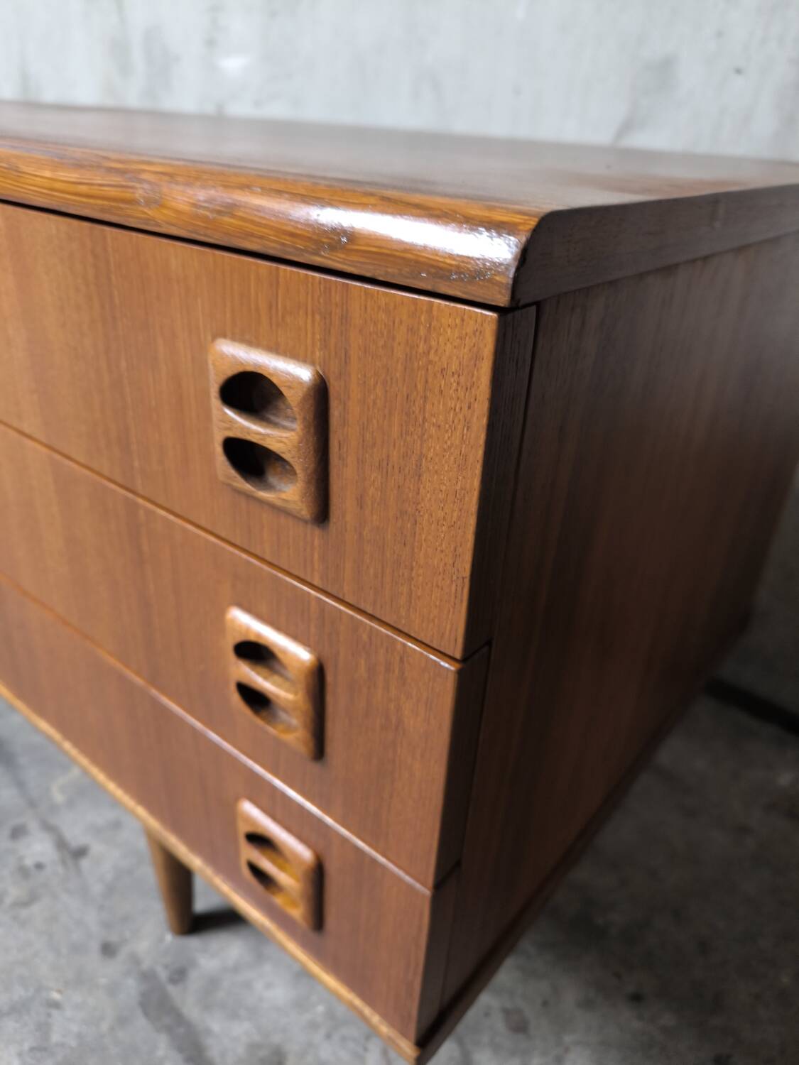 Vintage Scandinavian teak sideboard