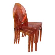 Ghost chairs Kartell design Starck