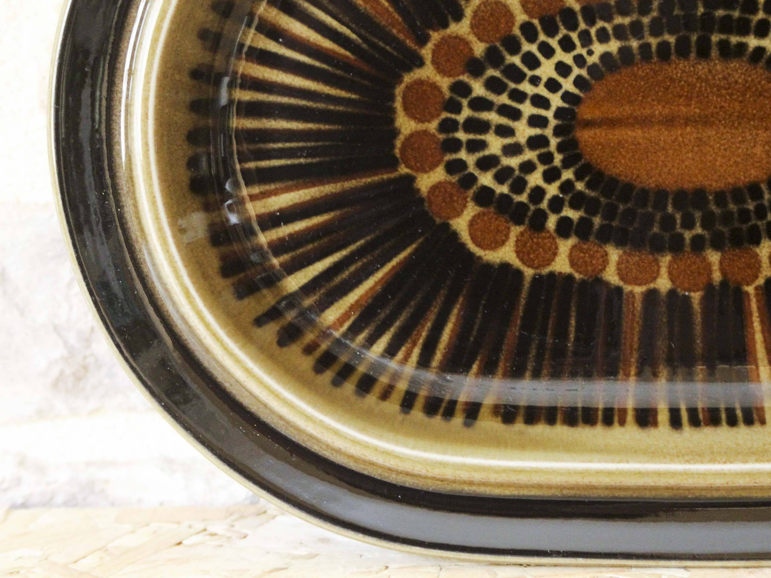 Kosmos series serving dish by Arabia Finland