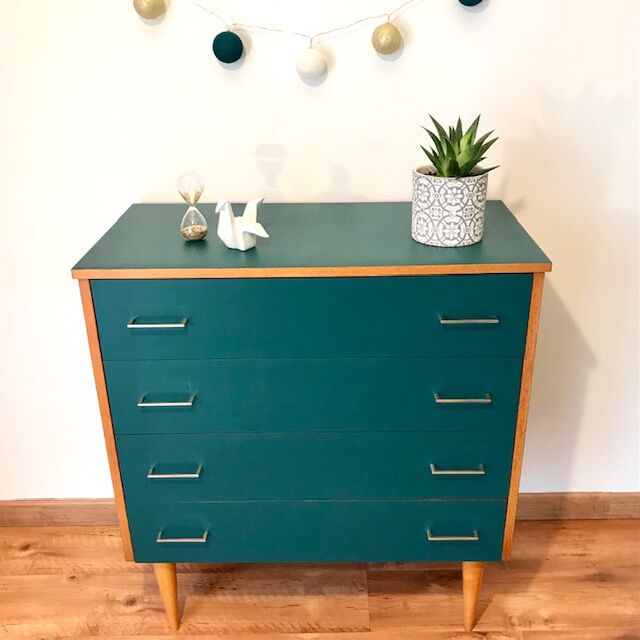 Vintage duck blue commodity