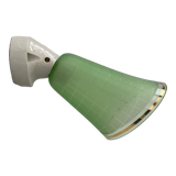 Vintage green inclined wall lamp