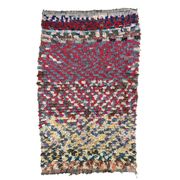Tapis Berbère Boucherouite coloré - 99 x 160 cm