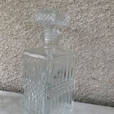 Vintage whiskey decanter and ice bucket