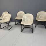 Gastone Rinaldi 'Pascale' Dining chairs, 1970s - set of 5