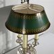 White metal bouillotte lamp, empire style – early twentieth century