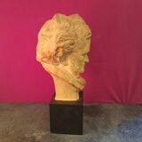 Terracotta bust by F. Cian