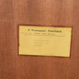 Enfilade en teck par Borge Seindal pour Westergaard Mobbel Forgip, années 1960