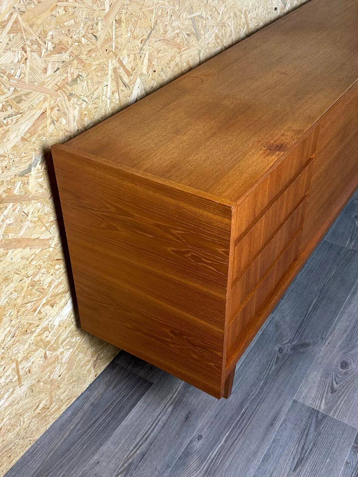1960s/1970s Teak Sideboard Credenza Cabinet Danish Modern Design Denmark 70