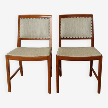 Chairs, 2 pcs, teak, Bertil Fridhagen, Bodafors, 70s .