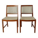 Chairs, 2 pcs, teak, Bertil Fridhagen, Bodafors, 70s .