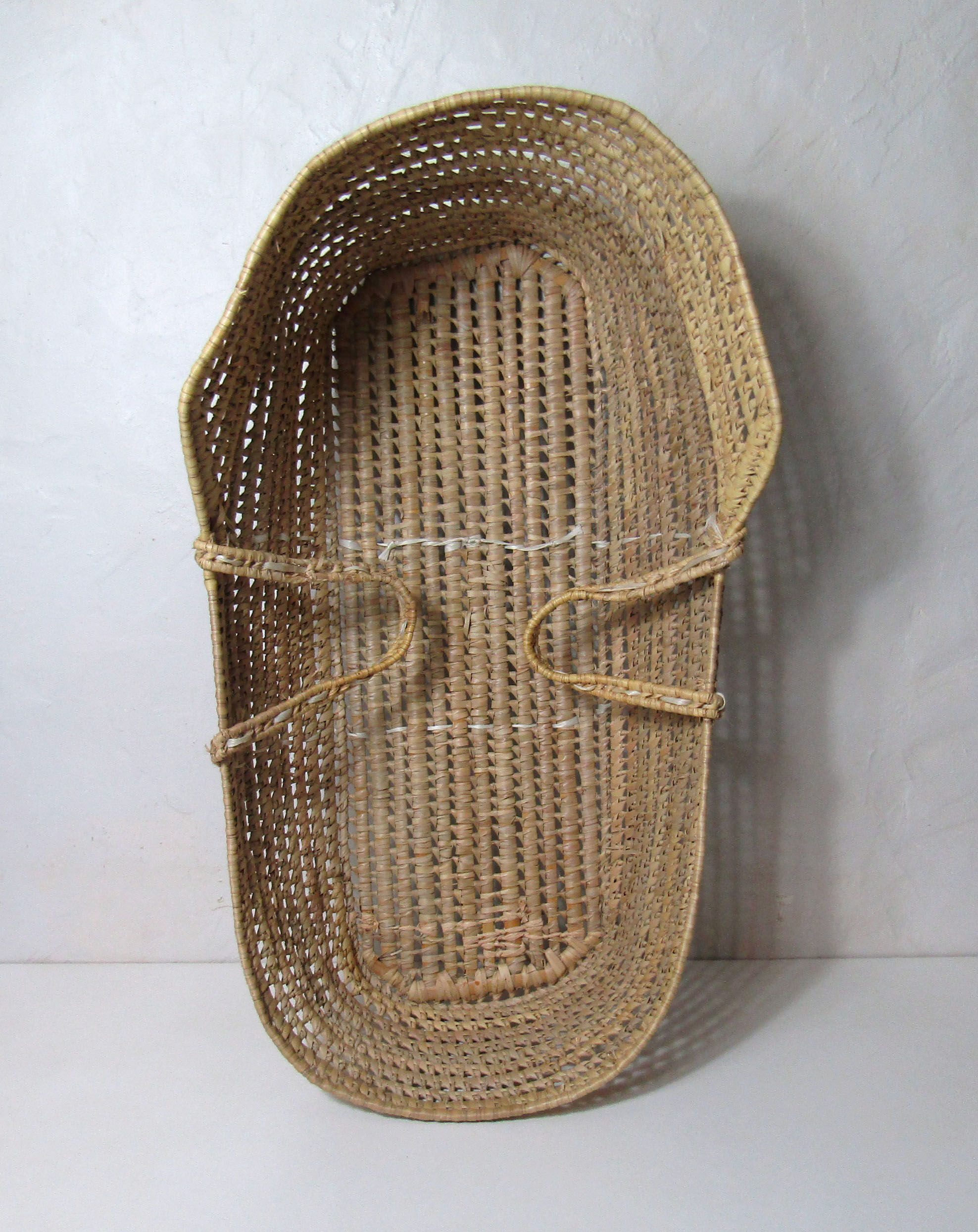 Old rattan baby cuff