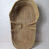 Old rattan baby cuff