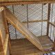 Rattan and woven wicker library