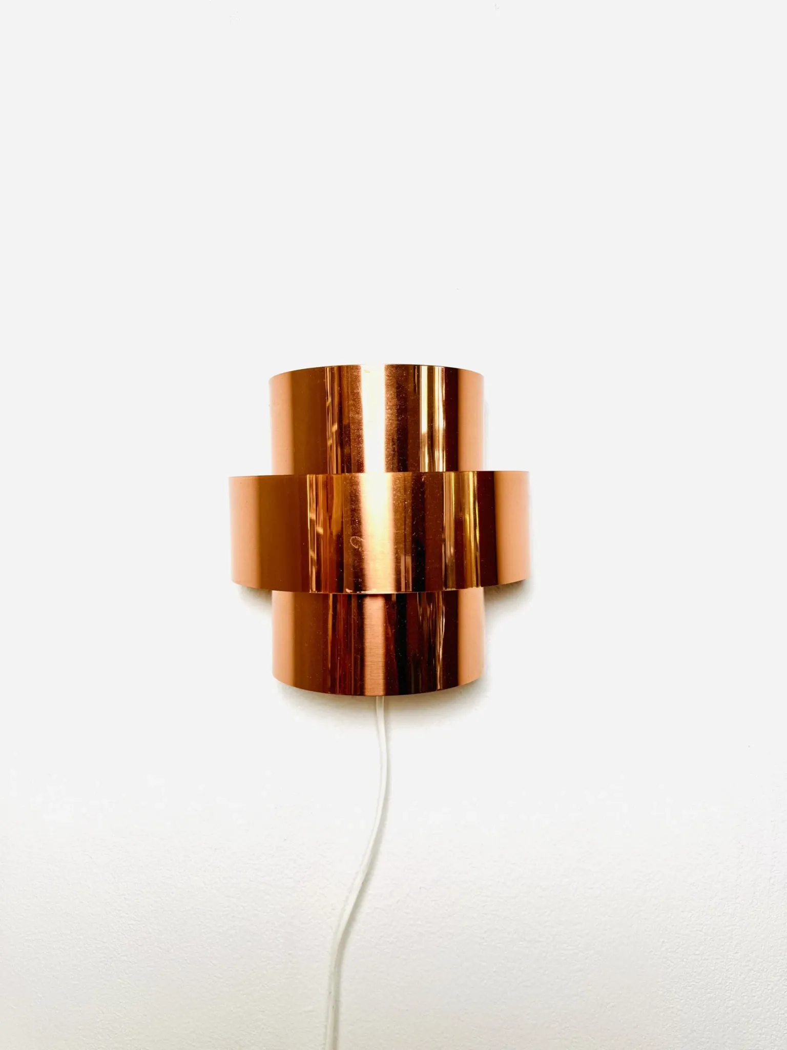 Brass Wall Lamp By Hans-Agne Jakobsson For Markaryd, Sweden, 1960S