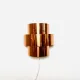 Brass Wall Lamp By Hans-Agne Jakobsson For Markaryd, Sweden, 1960S