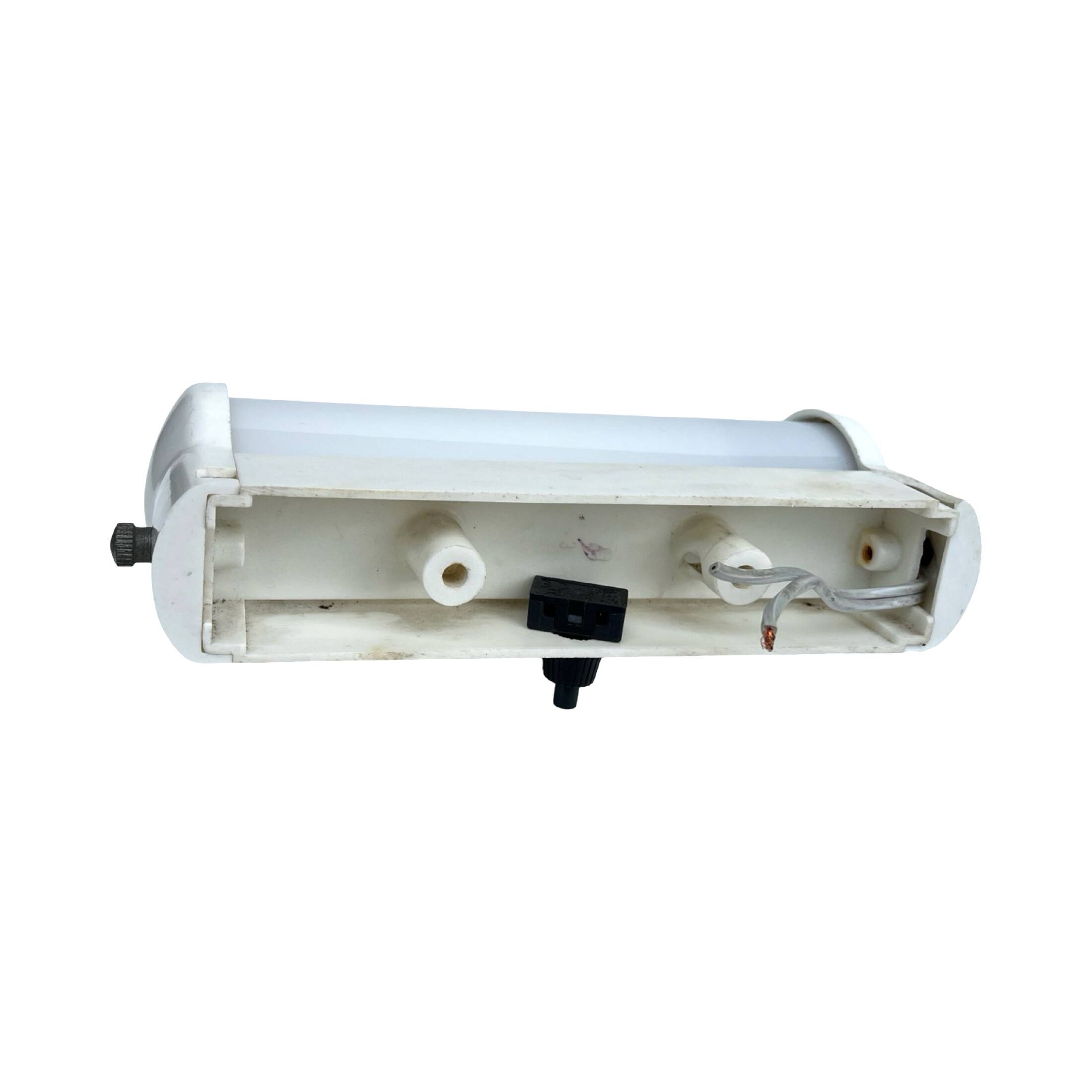 Bakelite wall lamp in mid-century modern style, Czechoslovakia 1950s.