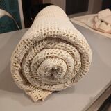 2 antique crocheted bedspreads