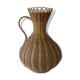 Vase 70s rattan