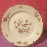 Set of 10 Condé Digoin Sarreguemines dessert plates