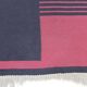 Midcentury Kilim Geometric Modernist Carpet, 1950s