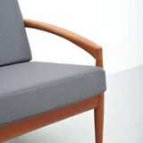 2x Model 121 Paper Knife armchairs by Kai Kristiansen for Magnus Olsen