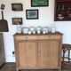Raw oak sideboard