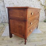 Commode Louis XVI en noyer