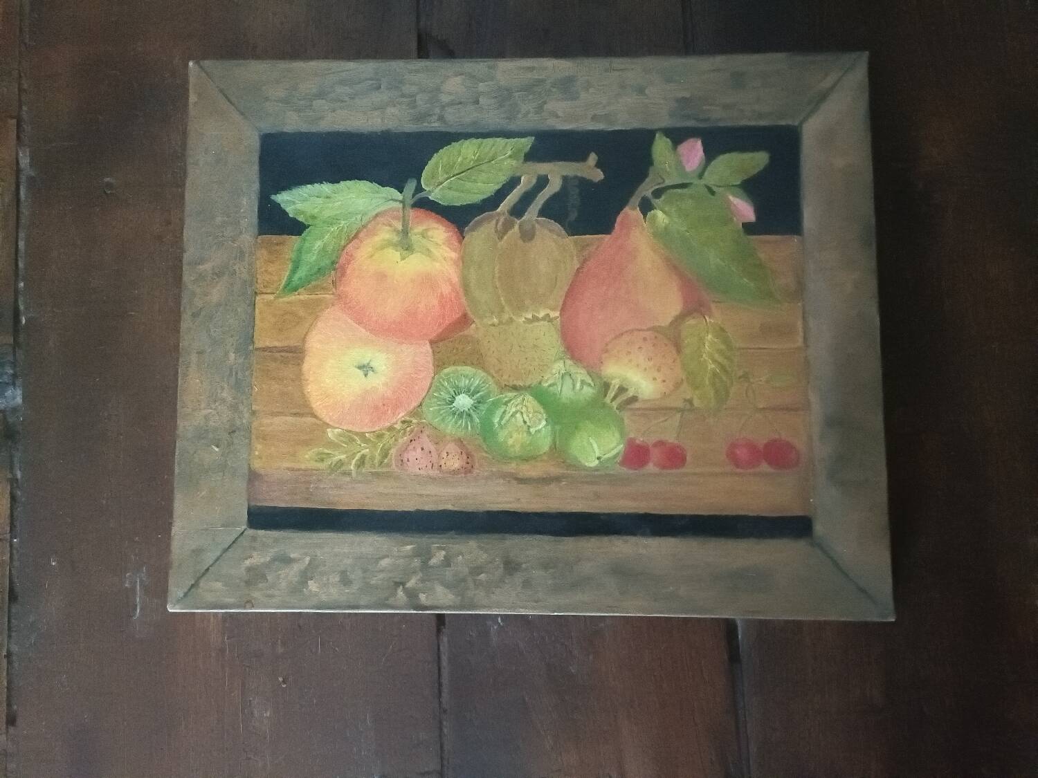 Still life, oil on canvas, signed