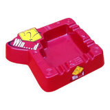1980s winfield australian ashtray red and yellow plastic