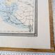 Asia Minor, old map, printed in 1852.