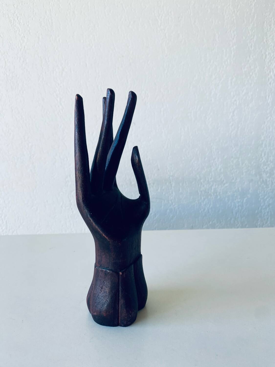 Decorative hand carved wood