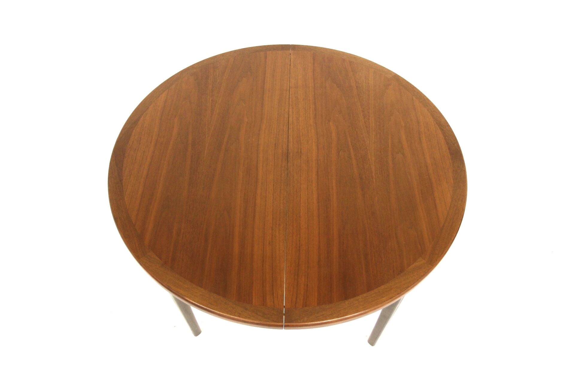 Scandinavian walnut dining table, Sweden, 1960