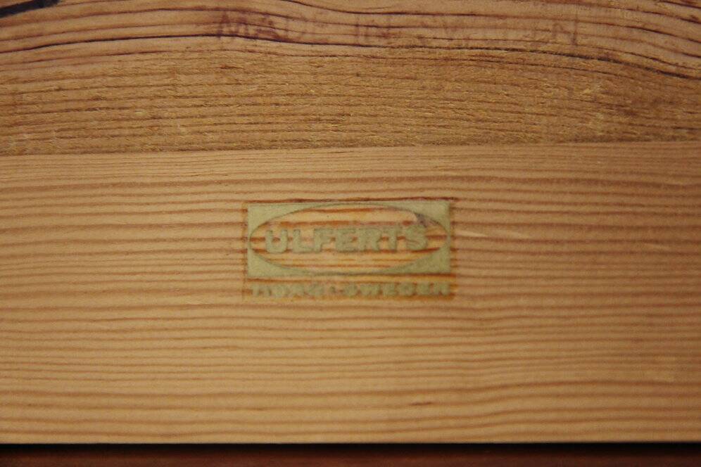 Scandinavian teak dining table, Ulferts, Tibro, Sweden, 1960