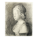 Drawing of the bust of a young man by Andrea Della Robbia