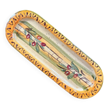 Long Provençal decorative plate