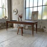 Oak farmhouse table
