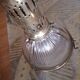 Chandelier, 1920s Holophane pendant light