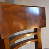 Chair 1940, cherry and leather