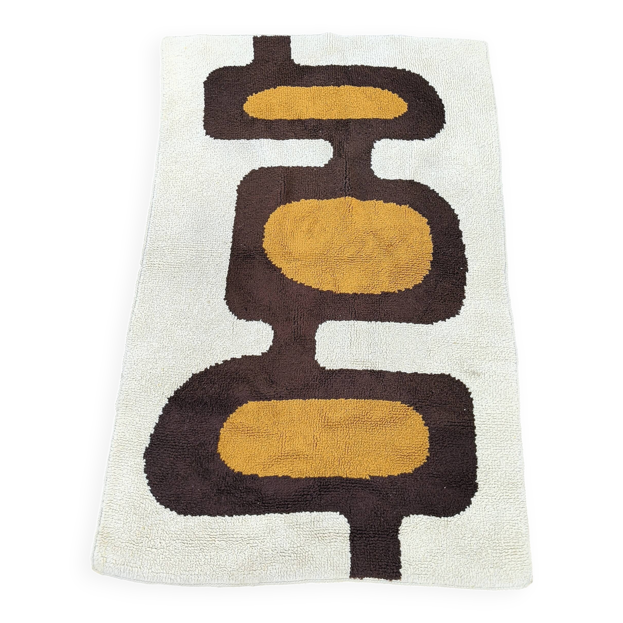 wool Pop Art carpet from the 70s