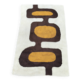 wool Pop Art carpet from the 70s