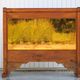 Handcrafted wooden bar, mirror bar and marble slab, wooden furniture