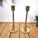 Pair of brass candlesticks candlesticks
