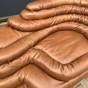 2x De Sede Terrazza DS-1025 (right & left element) Cognac