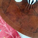 Oval inlaid table made in Germany by Sohn & Cie