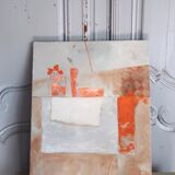 Oil on canvas painting