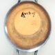 Oval enamelled ceramic dish, signed Jean Austruy, 50s/60s design
