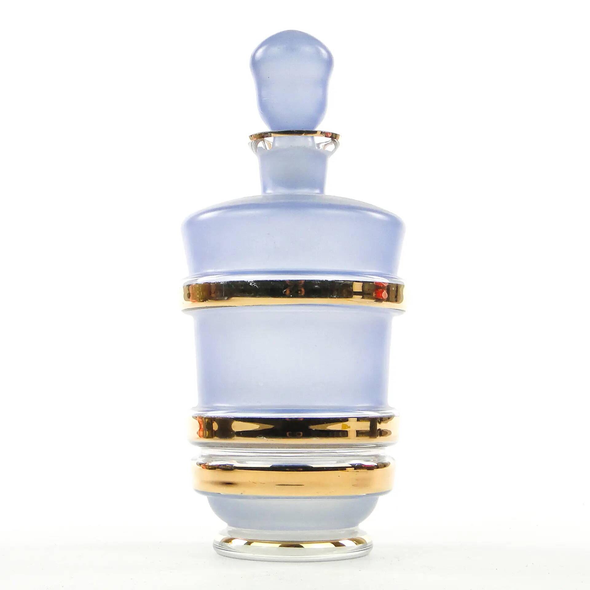 Carafe moderne du milieu du siècle, en verre, Kamenický Šenov, Tchécoslovaquie, années 1950.