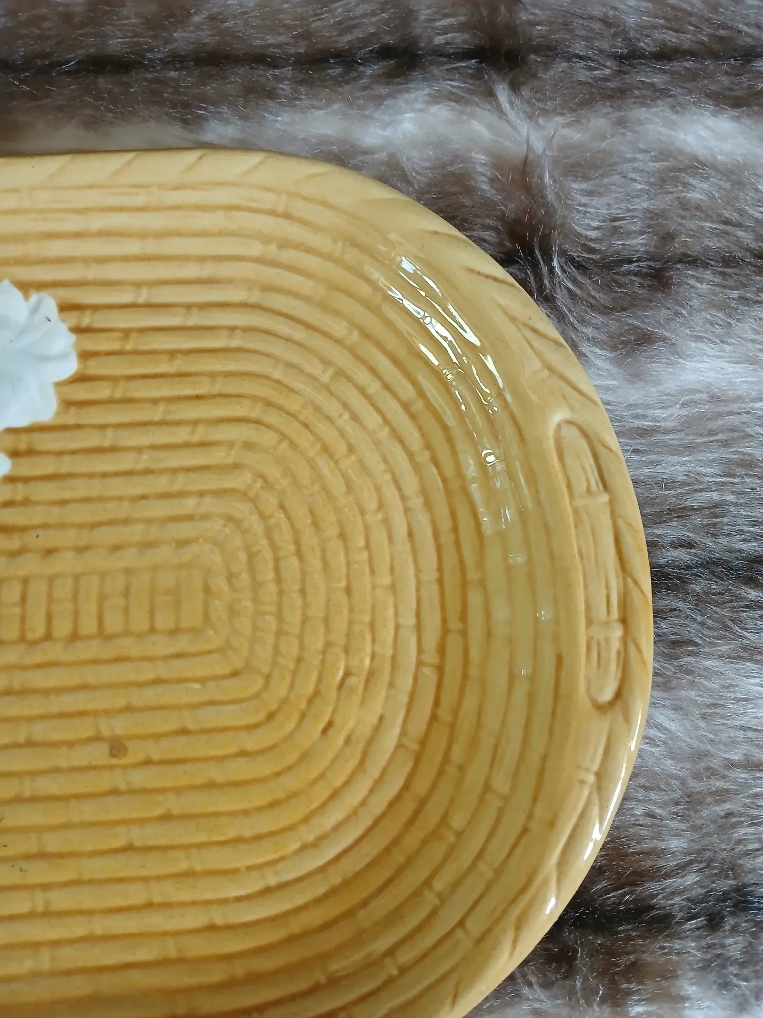 Old slipware plate