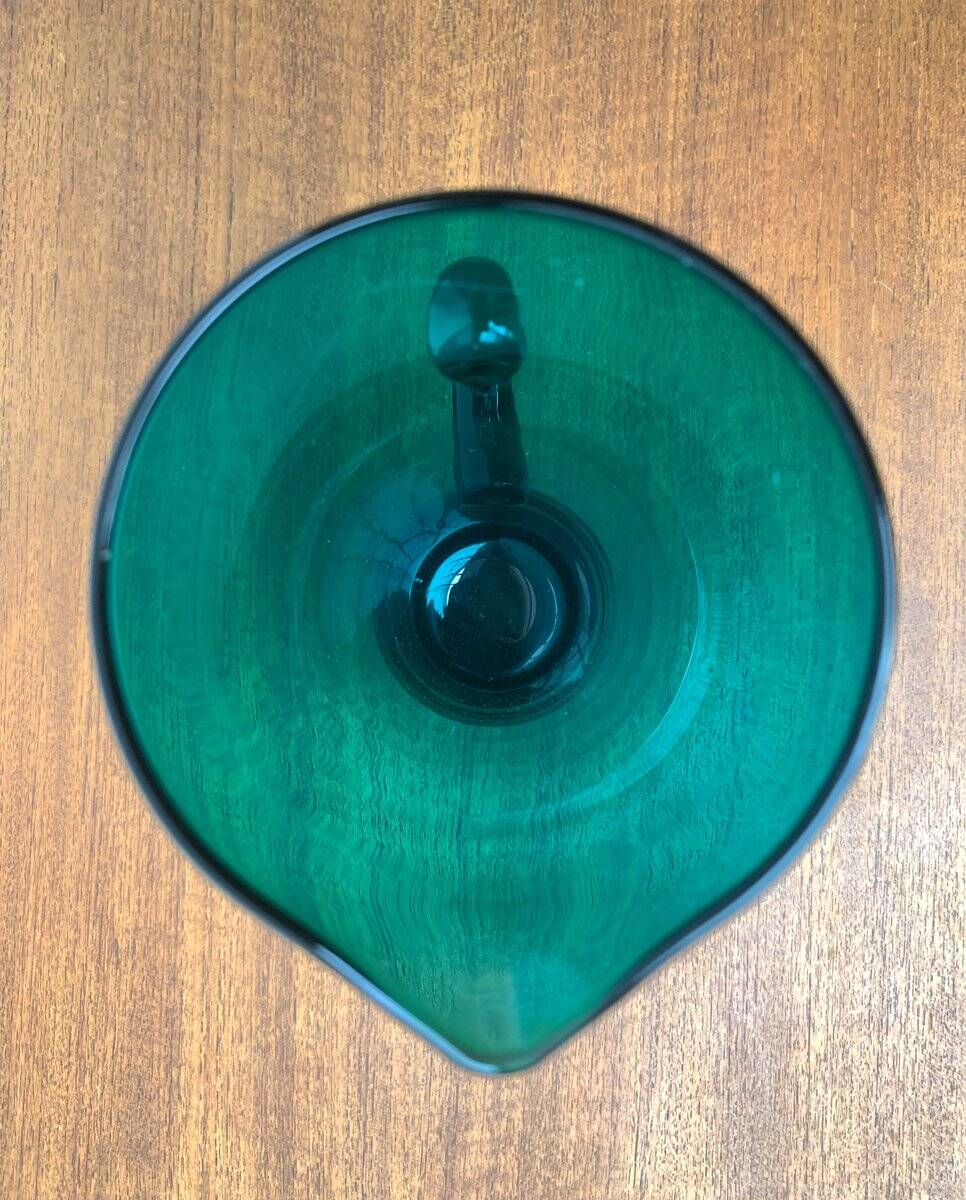 Mid-century glass carafe by Weitz